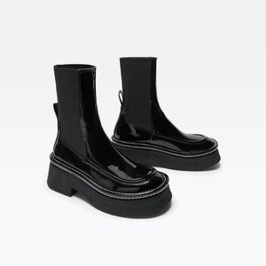 Amara Black Ankle Boot